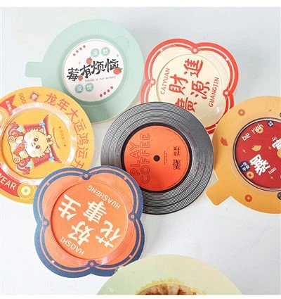 Compostable UFO Saucer Drip Coffee Filter Bag